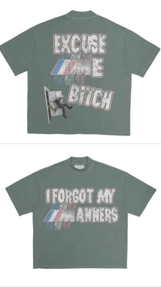 I Forgot My Manners Tee “Cactus Flower”